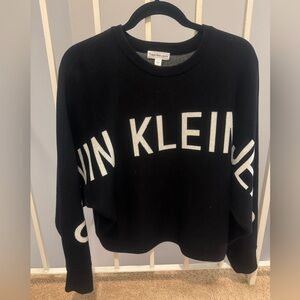 New Calvin Klein Jeans Oversized Sweater Crew Neck Pullover Size S/M